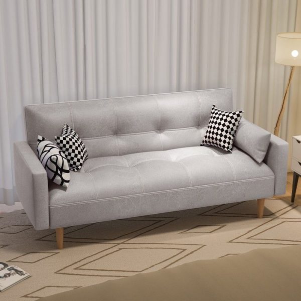 Wooden frame sofa bed - Image 2