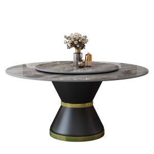 Round dining table