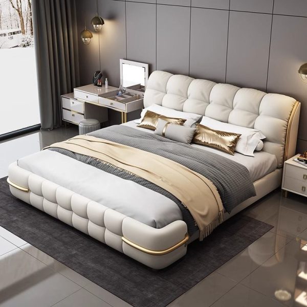 wooden bed - Image 2