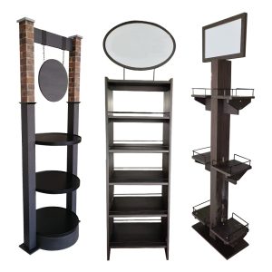 Wooden exhibition stand