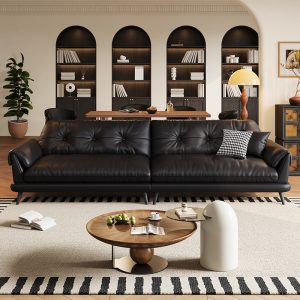 Wooden frame sofa