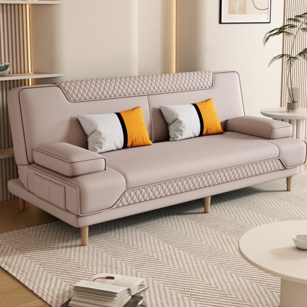 Wooden frame sofa