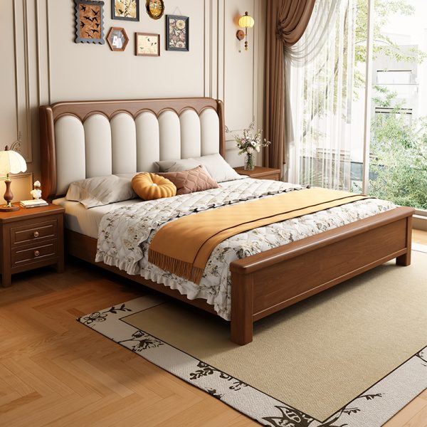 Wooden bed - Image 2