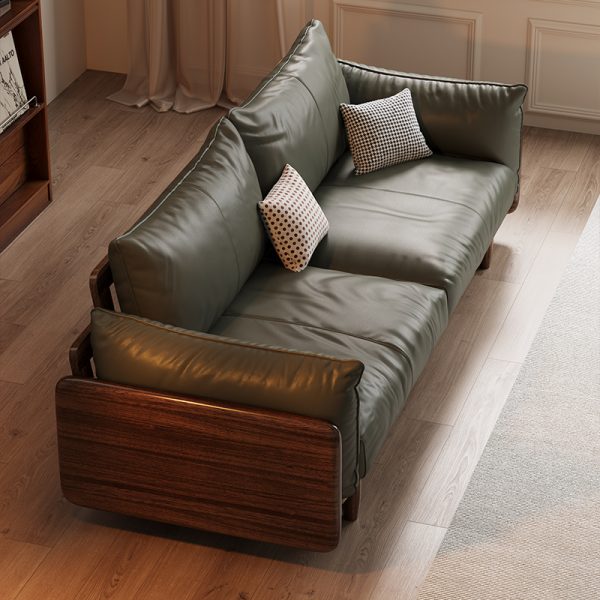 Wooden sofa - Image 2