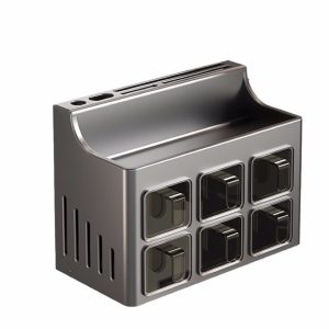 Garbage bag storage rack