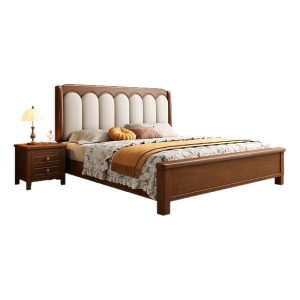 Wooden bed
