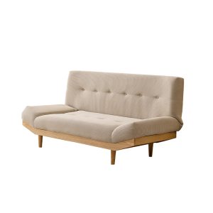 Wooden frame sofa bed