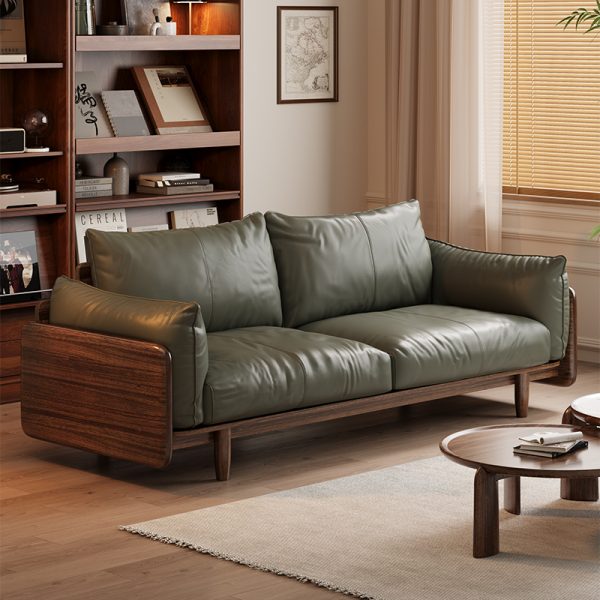 Wooden sofa - Image 3