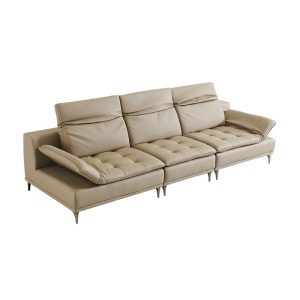 leather sofa