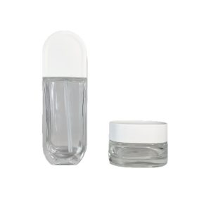 Glass bottle set