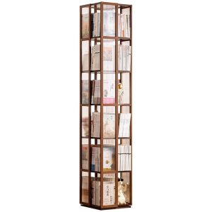 revolving bookcase