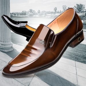 Leather shoes