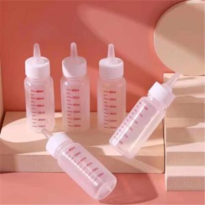 Pet feeding bottle set