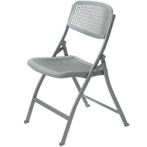 Plastic folding chair
