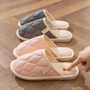 Fabric slippers