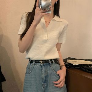 Knitted T-shirt