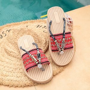 Fabric slippers