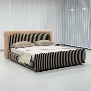 wooden bed