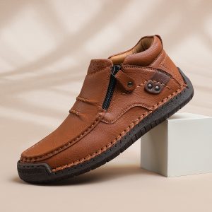 Leather shoes
