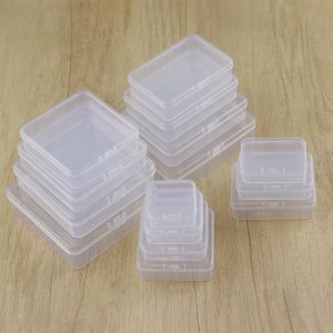 Plastic card box