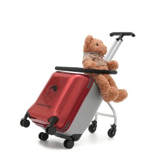 Two-compartment luggage box