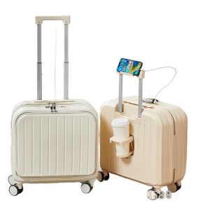 Two-compartment luggage box
