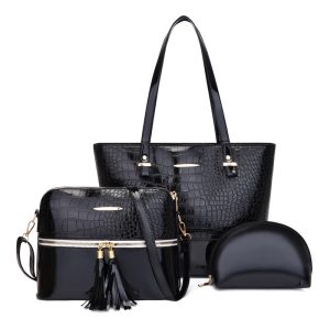 Three-piece crossbody bag