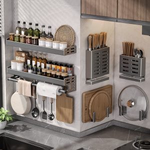 Kitchen storage rack