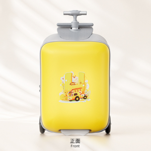 Two-compartment luggage box