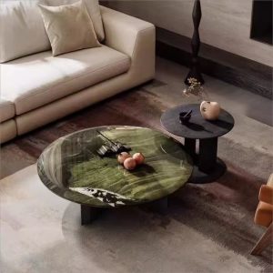 Marble coffee table