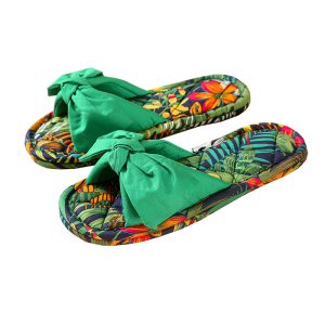 Fabric slippers