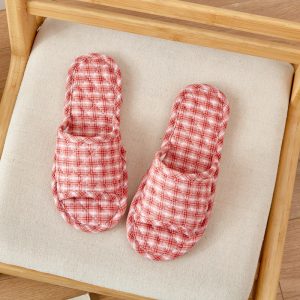 Fabric slippers