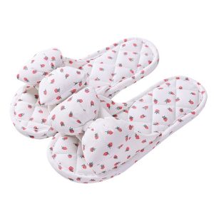 Fabric slippers