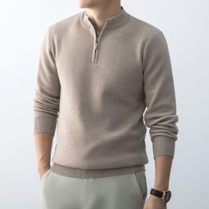 Men's long-sleeved sweater