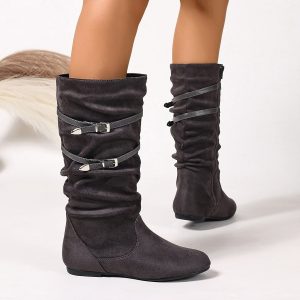 Canvas boots