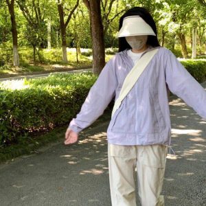 Woven women's coat