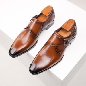 Leather shoes