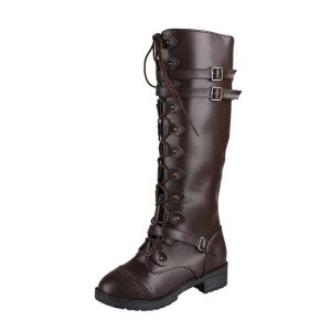 leather boots