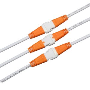 Light fixture connection wire