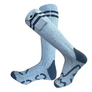 Heated socks and shoes