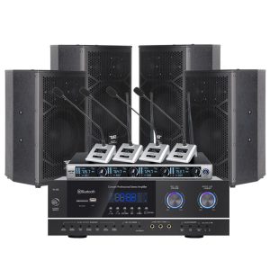 Complete set of multi-functional speaker components
