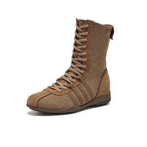 Leather boots