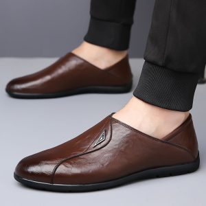 Leather shoes