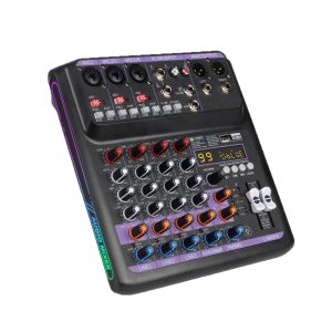 Mixing console