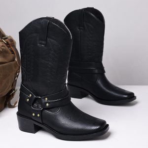 leather boots