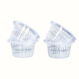 Glass side-mounted basket