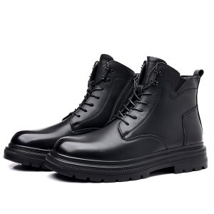 leather boots