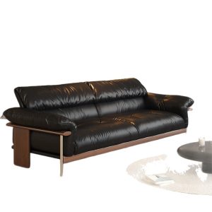 Wooden frame sofa