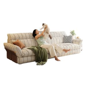 Wooden frame sofa